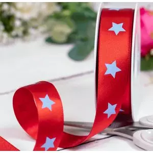 100mm Thick Red Satin Ribbon, 20M Red Ribbon for Gift Wrapping, Double  Faced Polyester Christmas Ribbon for Wedding Valentine's Birthday Party