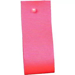 Grosgrain Ribbon Colour: FLUORESCENT PINK 6845 - widths 6mm -10mm-16mm-25mm-40mm 