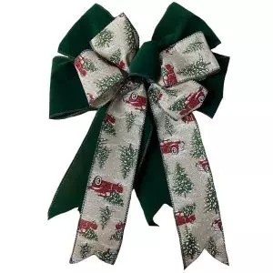 Large handmade Christmas Ribbon Bows