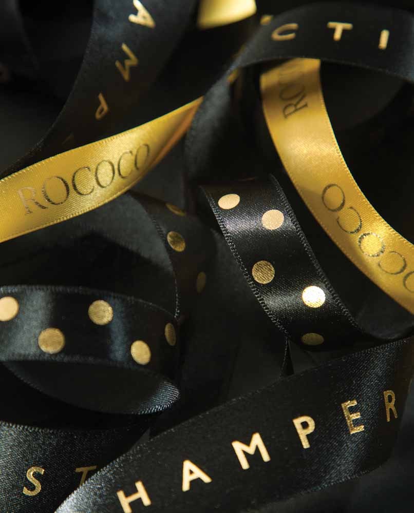 personalised printed ribbon