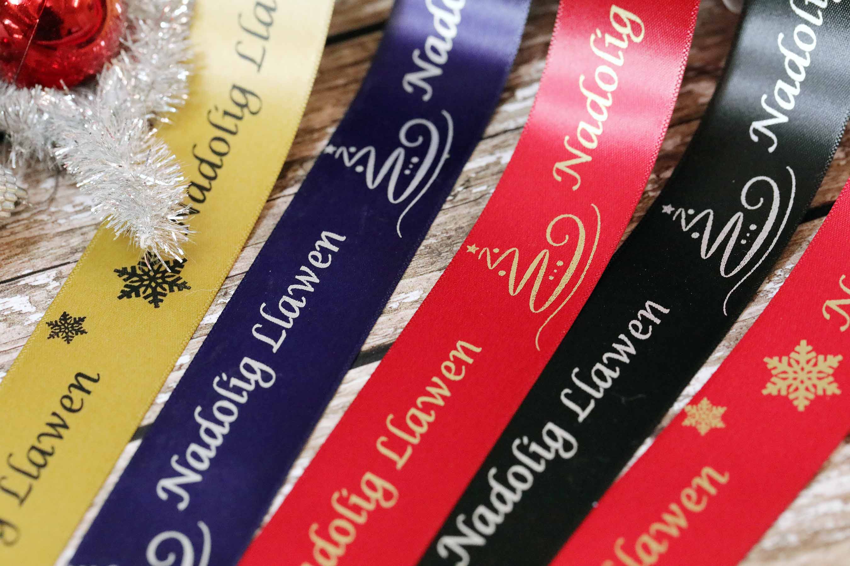 Welsh Language Ribbons & Cards