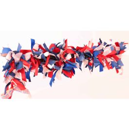 Red, White & Blue Ribbon Garland