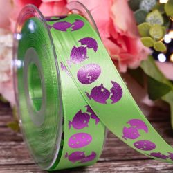 25mm Green Easter Ribbon