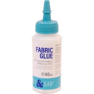 Dot and Dab 60ml Bottle of fabric glue