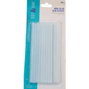 7mm glue gun refill sticks x 24