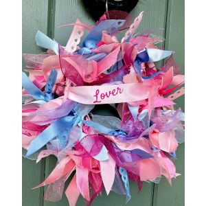 Lover album cover inspired wreath kit