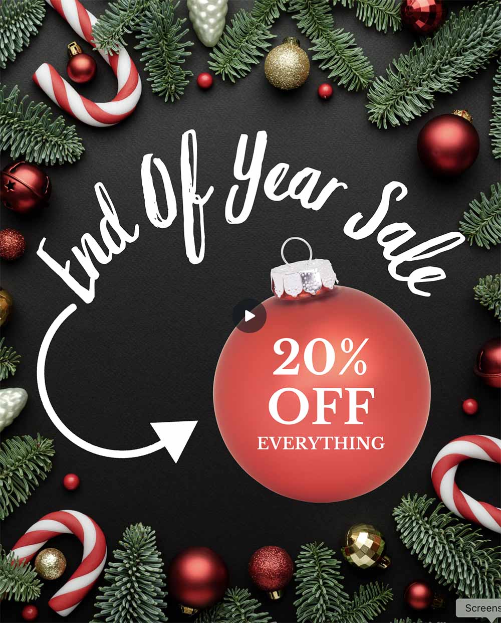 End Of Year Sale